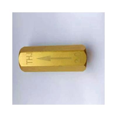 China Plumb Brass Pneumatic Exhaust Check Valve One Way Non Return Valve for sale