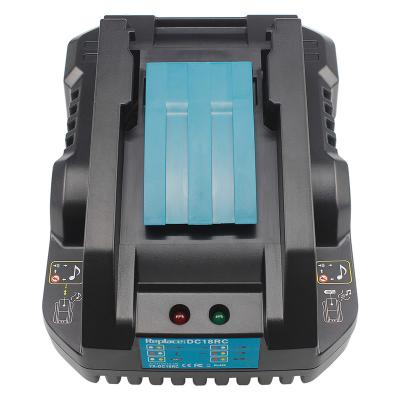 China For makita 14.4v-18v battery DC18RCLi-ion battery replace charger for Makita 14.4V 18V LXT lithium ion battery BL1830 BL1840 BL1860 BL1815 BL1430 BL1450 for sale