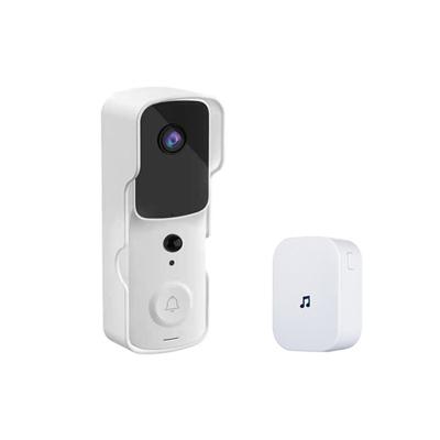 China Smart Wifi Video Doorbell Recording Ultra Low Power 1080P Two Way Audio Wireless WIFI Video Doorbell Camera With Chime for sale