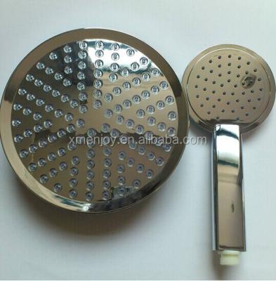 China Xiamen Factory Modern Round High Water Pressure Bathroom Overhead Shower Heads for sale