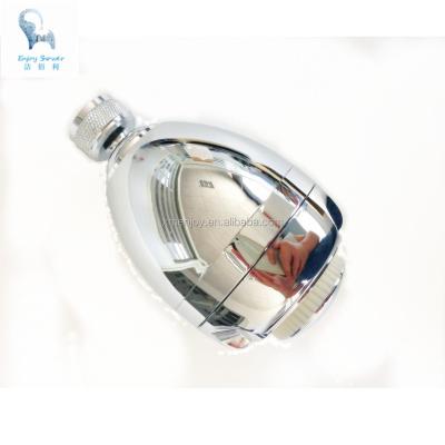 China With Switch Chrome ABS Water Saving Filter Plastic Swivel Shower Head 1.5/2.0GPM for sale