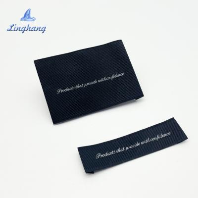 China Factory Direct Sales Washable Fashion Damask Custom Garment Woven Labels For Apparel Making for sale