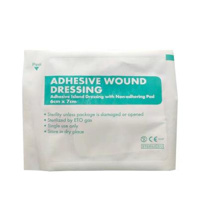 China Non-woven Sterile Dressing Baby Household Accessories First Aid Kit Accessories Wound Dressing Outdoor Sterile Sterile Treatment Dressing Waterproof Dressing for sale