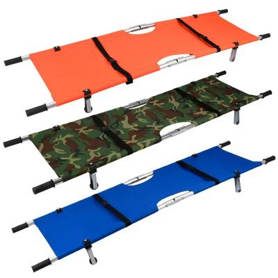 China Thickening Stretcher Manufacturers Hospital Household Fire Emergency Folding Stretcher Portable Adult Stair Stretcher for sale