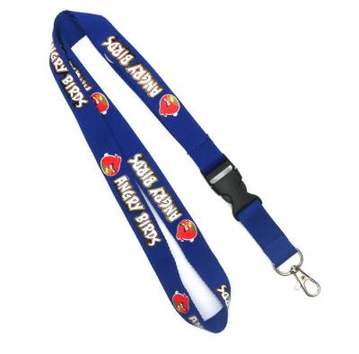 China Angry Birds ID Neck Lanyard With Screen Printing For School for sale