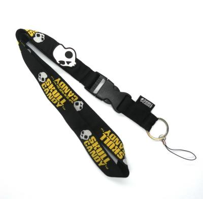 China Retractable Key Neck Lanyard With Pvc Badge , ID Card String for sale