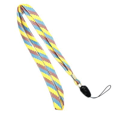 China Personalized Tube Lanyards , Silk-screen Printing Company Lanyards for sale