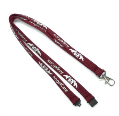 China ID Card Holder Tubular Lanyard for sale