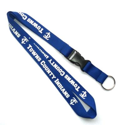 China Recycled PET Key Neck Strap Lanyard , Silk Screen Printed Lanyards for sale