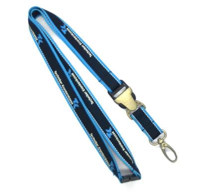 China Safety Breakaway Reflective Neck Lanyard With Silk Printing Logo for sale