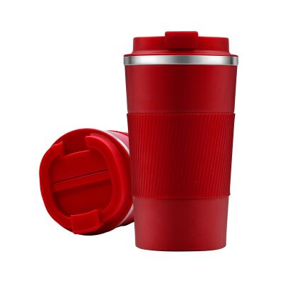 China 500L Stainless Steel PORTABLE Eco-friendly Travel Coffee Mug Vacuum Tumbler Insulated Reusable Coffee Cup for sale