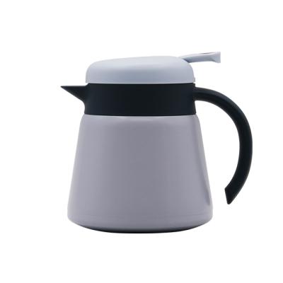 China Viable European Stainless Steel Coffee Pot Kettle Vacuum Stainless Steel Thermos Kettle for sale