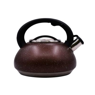 China Sustainable Premium Quality 3L Stainless Steel Tea Kettle Whistling Kettle for sale