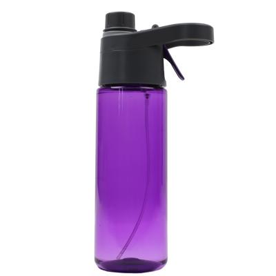 China 25OZ Viable Personalized Custom Logo Portable Mist Plastic Spray Water Bottle for sale