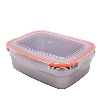 China Food Bento Student Lunch Box Plastic Freshness Storage Food Container BPA FREE for sale