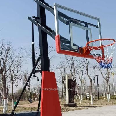 China Factory Supply Removable And Height-Adjustable Fiberglass Basketball Racks for sale