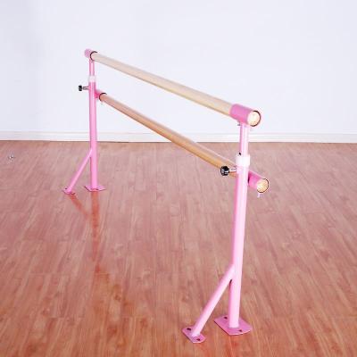 China Anti-Slip Durable Washable Waterproof Floor Mount Artistic Gymnastics Ballet Pole Adjustable Bar for sale