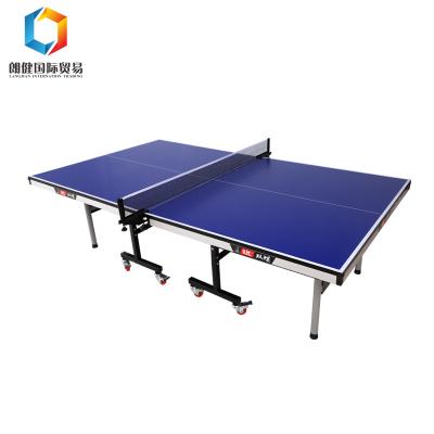 China Trainning And Goods Supplier China Supplier Modern Cheap Blue Indoor Sports Table Tennis Table for sale