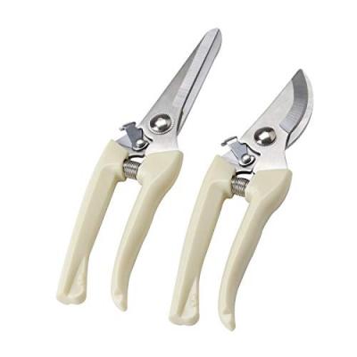 China Anti-Slip Handle Garden Flower Scissors Hand Pruners Make Smooth Cut And Clean Premium Plant Shears Powerful Trimmer Applied To Flower Branches for sale