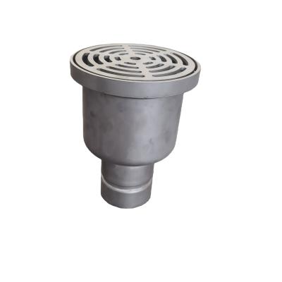 China Industrial Stainless Steel 304 Industrial Circular Floor Drain For Rooms With Low Displacement for sale