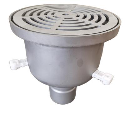 China Industrial Easy To Clean 304 Stainless Steel Round Floor Drain For Food Factory for sale