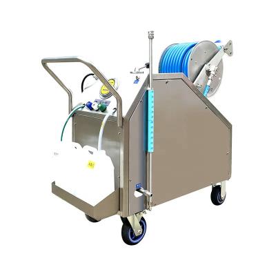 China Water Jet Sewer Cleaning Machine High Residue Portable High Pressure Critical/Pressure Cleaning Machine For Food Workshop for sale