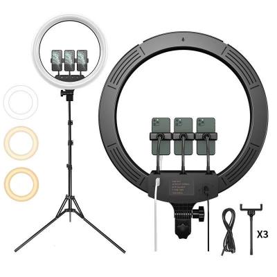 China ABS+PC Professional Production Led Ring Selfie Light 48w 18 Inches Led Fill Light for sale