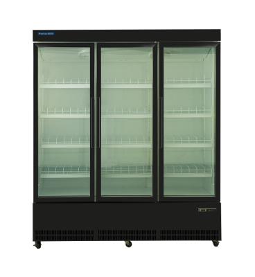 China Verical glass fridge for non-alcoholic drinking drinking of the Simple-Tempture Commercial Supermarket Commercial Refrigerator Drinking for sale