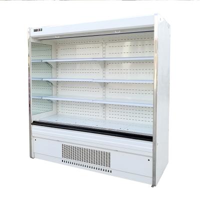 China Commercial freezer Display of aerial curtain of non-alcoholic drinking vegetables of simple-time supermarket fruit for sale