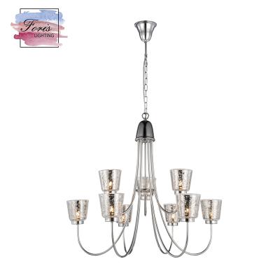 China Modern Personal Classic Indoor Home Decoration Round Crystal Chandelier for sale