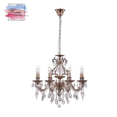 China Modern Hand Blown Glass Centerpiece Bubble Crystal Wedding Chandeliers for sale