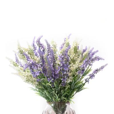 China Wholesale Colorful Beautiful Lavender Artificial Romantic Flower For Home Decorations for sale