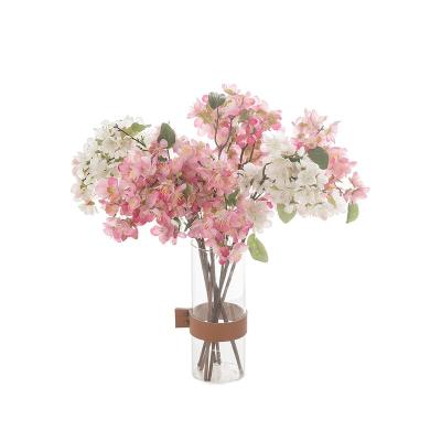 China Beautiful Colorful Hot Sale Wedding Central Institute of Statistics Home Plum Artificial Flower Wholesale Flower Arrangement in Decorations for sale