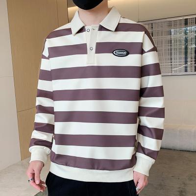 China Anti-wrinkle oversized designer polo shirts men for sale