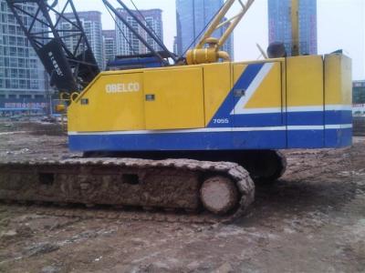 Chine grue de chenille du kobelco 50T 7055, Indonésie Malaisie Philippines à vendre