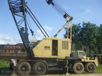 China 90T used P&H wheel crane  for sale sea port crane for sale