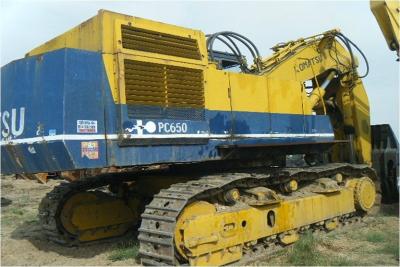 China PC650 KOMATSU utilizó el excavador para los excavadores de la venta picadores en venta