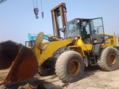 China wa320-5 KOMATSU 2010 utilizó el cargador de la rueda para el cargador de la parte frontal de la venta en venta