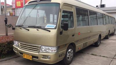 China Mini-Toyota-Küstenmotorschiffbus für Verkaufsküstenmotorschiff transportiert Küstenmotorschiff die Packwagen benutzten benutzten Sitze des Toyota-Küstenmotorschiffbusses 30 zu verkaufen