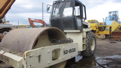 Chine Le solland SD175 SD150 d'Inger a utilisé le compacteur utilisé de rouleau de route fait dans le fût lisse vibratoire Changhaï utilisé par rouleau du Japon à vendre