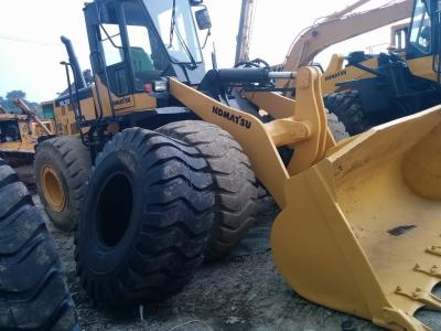 China el buscar para el cargador de Japón del payloader 2010 de segunda mano del cargador de la rueda de wa350 que busca KOMATSU en venta