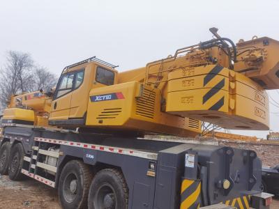 China Gebrauchtes LKW-Kran 36m Schaltanlage Länge 80Km/h Fahrgeschwindigkeit zu verkaufen