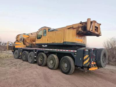 China Gebrauchtes Lkw-Kran mit 276/1900 Kw Motorleistung 1350 Stunden U-Form Boom 36m Jib zu verkaufen