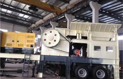 China Mobile Vertical Shaft Impact Crusher screening plant mobile jaw crusher impact stone crusher mobile jaw crusher for sale