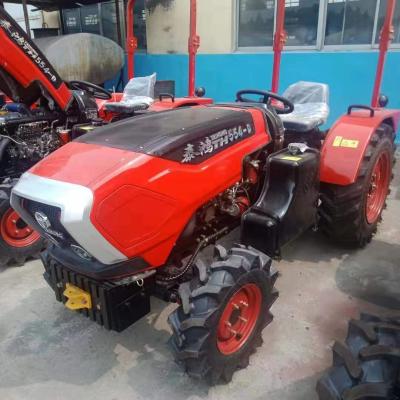 China 55HP 4X4 Four Wheel Drive Diesel  Engine Small Garden Agricultural Machinery Farm  mini farm tractor Tractor Te koop