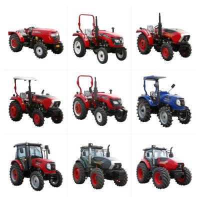 China 100hp 120hp 130HP Agricultural Machine Large Lwan Garden Farm Tractor  tractor with front end loader farm walking tracto for sale