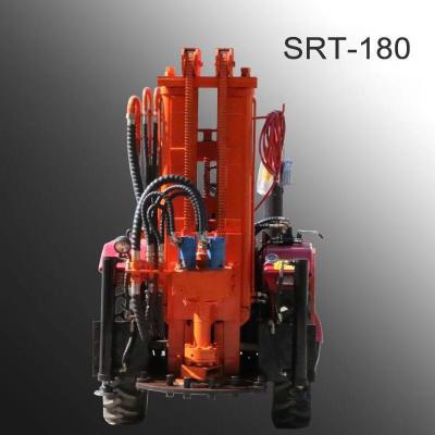 China 100m 120m 150m wheel tracto WATER WELL DRILLING RIG  shallow  water well drilling equipment water well rig  well digging Te koop