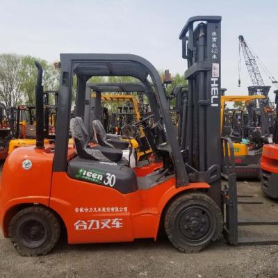 China Used New Model 2016 Heli 3ton Fd30 Diesel Forklift with Powerful Engine Te koop