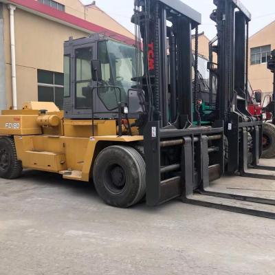 China Used Tcm Fd180 18 Ton Diesel Forklift, 2stages /3stages 4.5m /6m Stages for Sale Te koop