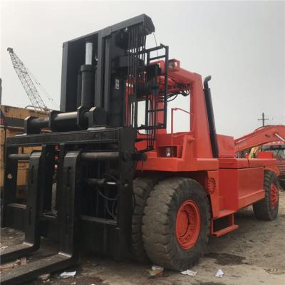 China Used Kamar Forlift 25ton, 45 Ton Diesel Forklift with Long Fork and Good Engine for Sale for sale